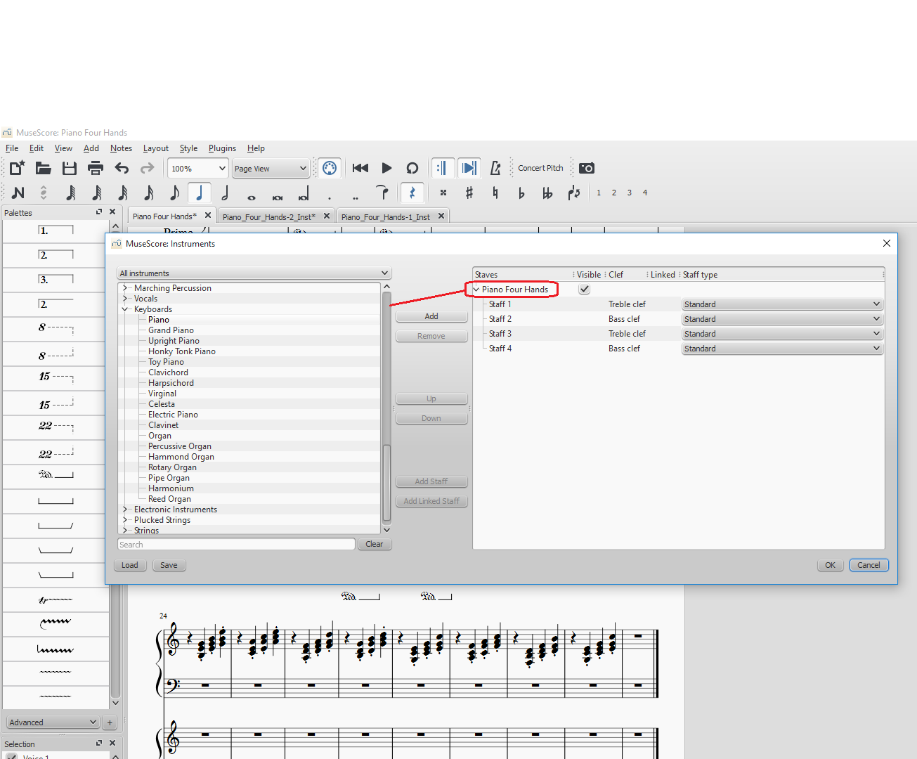 Piano Pedal Musescore